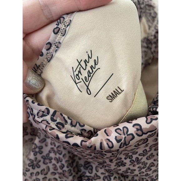 Kortni Jeane Jaguar Swing Swim Top Swimsuit Small Tankini Q2 - Picture 5 of 5